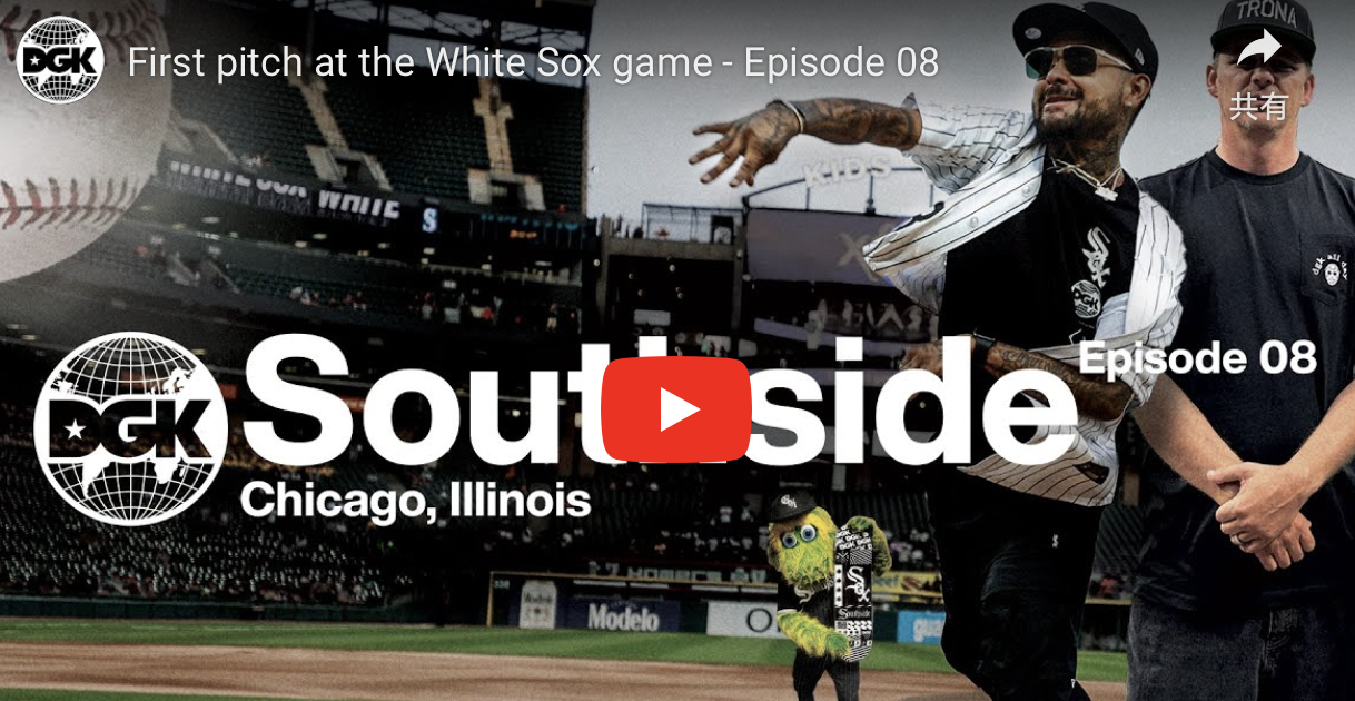 VHS MAG掲載:DGK – FIRST PITCH AT THE WHITE SOX GAME