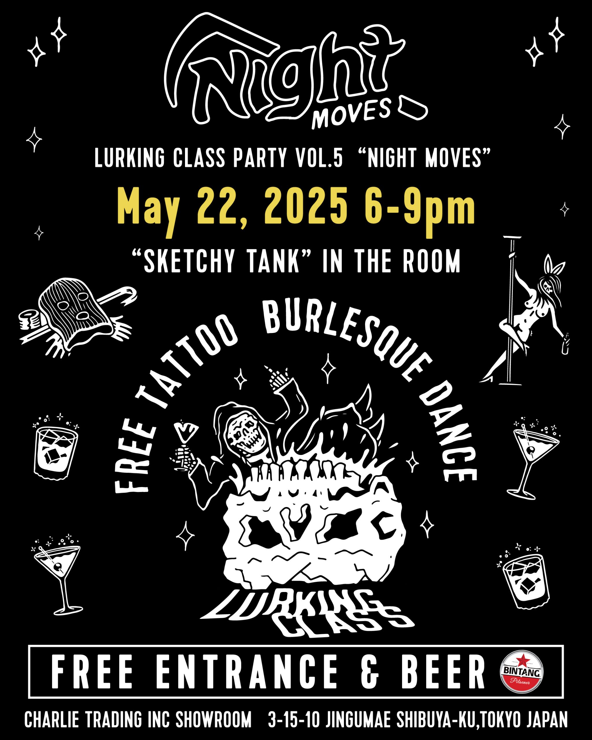 <strong>LURKING CLASS PARTY VOL.5 ”NIGHT MOVES”</strong>